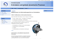 Desktop Screenshot of erdrotation.de