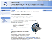 Tablet Screenshot of erdrotation.de
